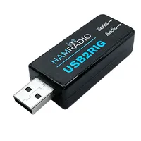 For USB2RIG Radio USB Sound Card Connector for KENWOOD/YAESU/ICOM Business Radios