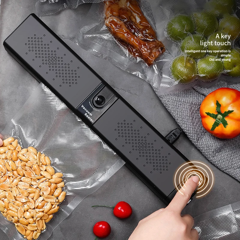 IDEACH สูญญากาศซีลสูญญากาศในครัวกระเป๋า65kPa เครื่องซีลสูญญากาศอาหารเครื่องใช้ในครัวเครื่องมือ29ซม.บรรจุภัณฑ์พลาสติกซีล