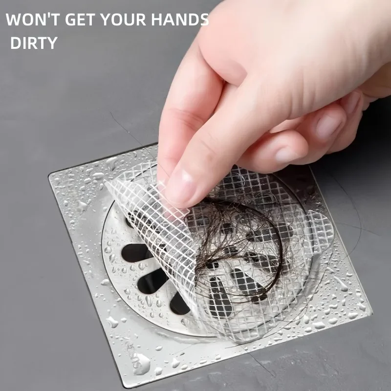 5/30 Bathroom Accessories D/bathroom PCS Floor Drain Sticker Hair Catcher Drains Kitchen Sink Strainer Anti Shower Filter Catch view 2