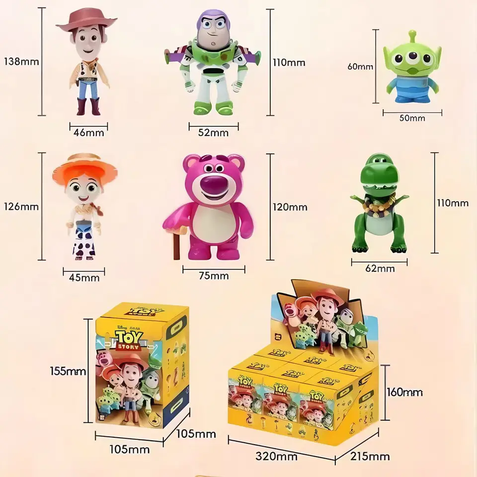 Toy Story 5 The Story Of Lilypad And Toys Blind Box Cute Shape