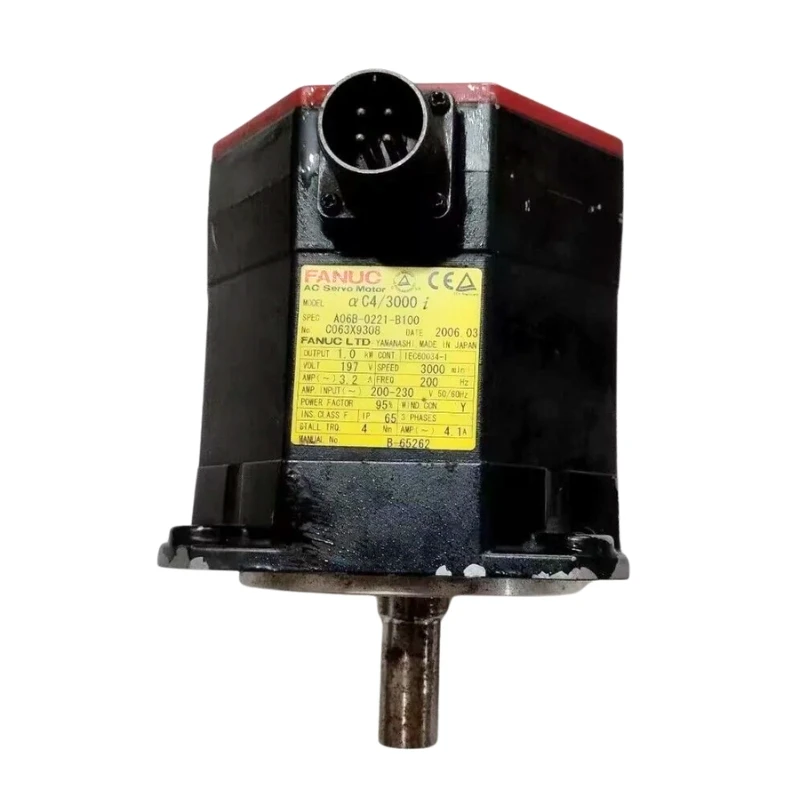 

Серводвигатель Fanuc A06B-0221-B100, проверен, исправен, в наличии.
