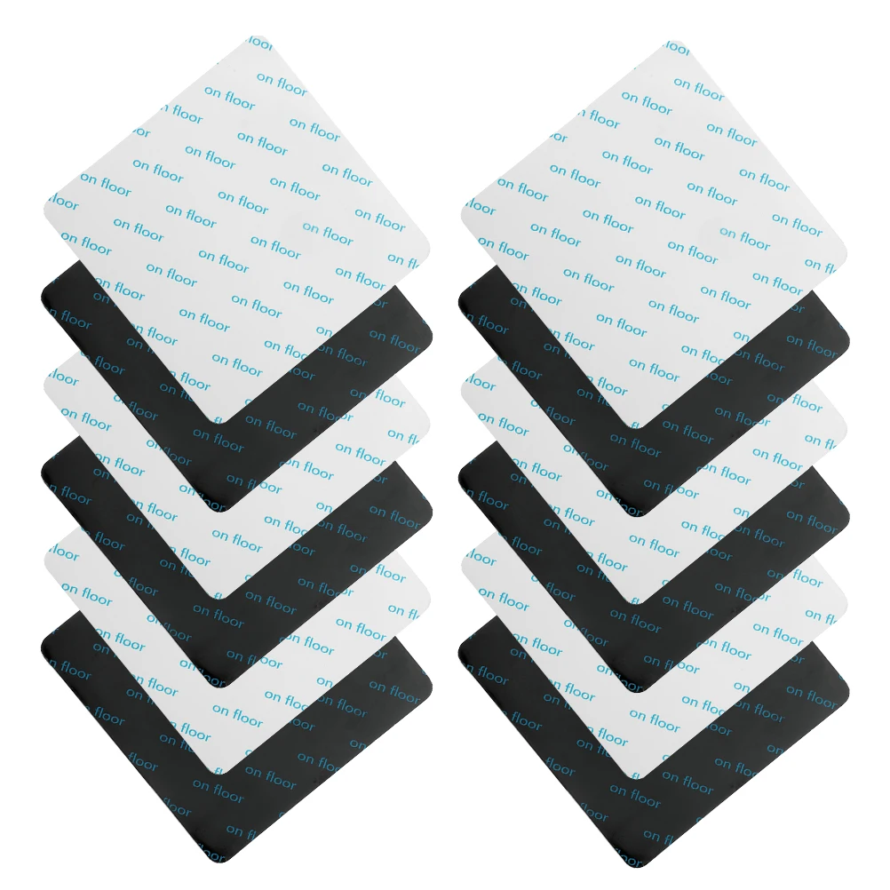 20 قطعة وسادة مضادة للانزلاق للسجاد منصات غير قابلة للغسل لأرضية بلاط الخشب الصلب لا بقايا شريط سجادة مزدوج الجوانب