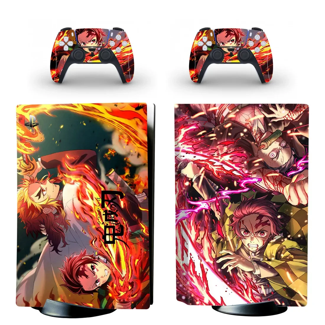 Ghost Game PS5 Disc Edition Skin Sticker for PlayStation 5 Console and Controllers PS5 Skin Sticker Decal Cover