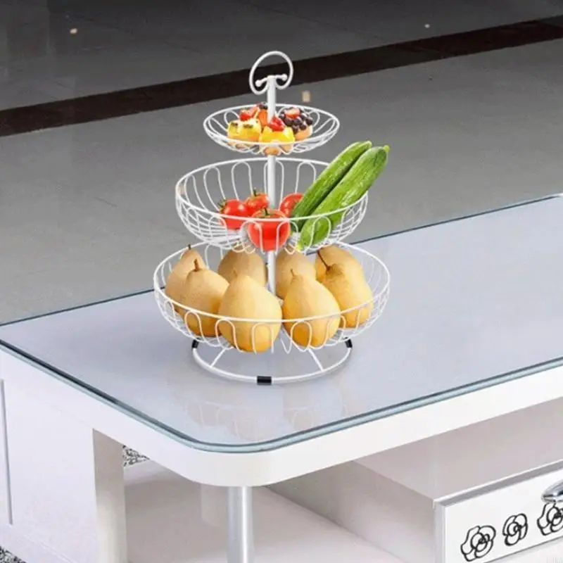 

Decorative Fruits Vegetable Basket for Kitchen Counter Fruit Bowls Holders