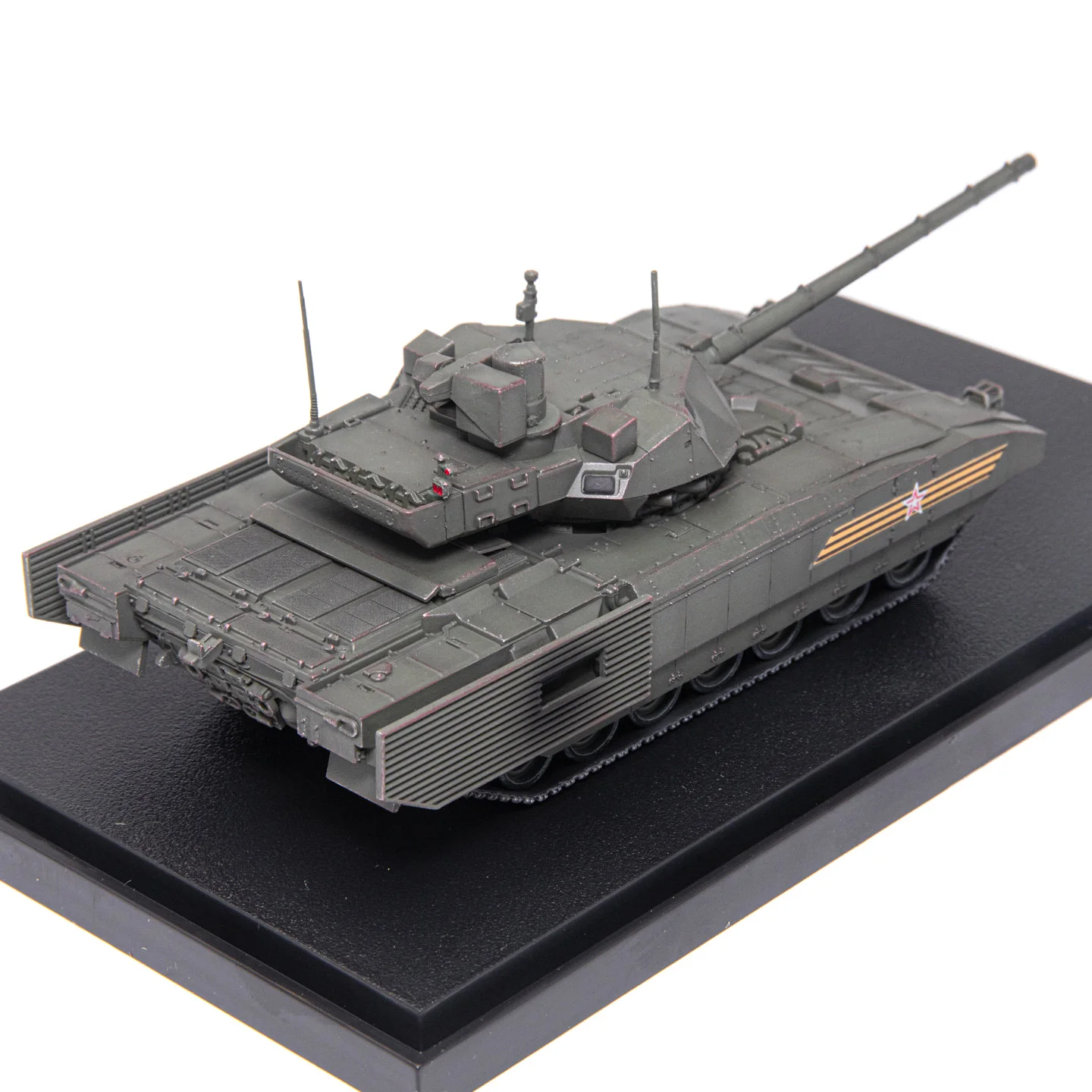 Spot 1: 72 AS Russian T-14 main battle tank (military parade coating) magnetic suction accessories static finished product model