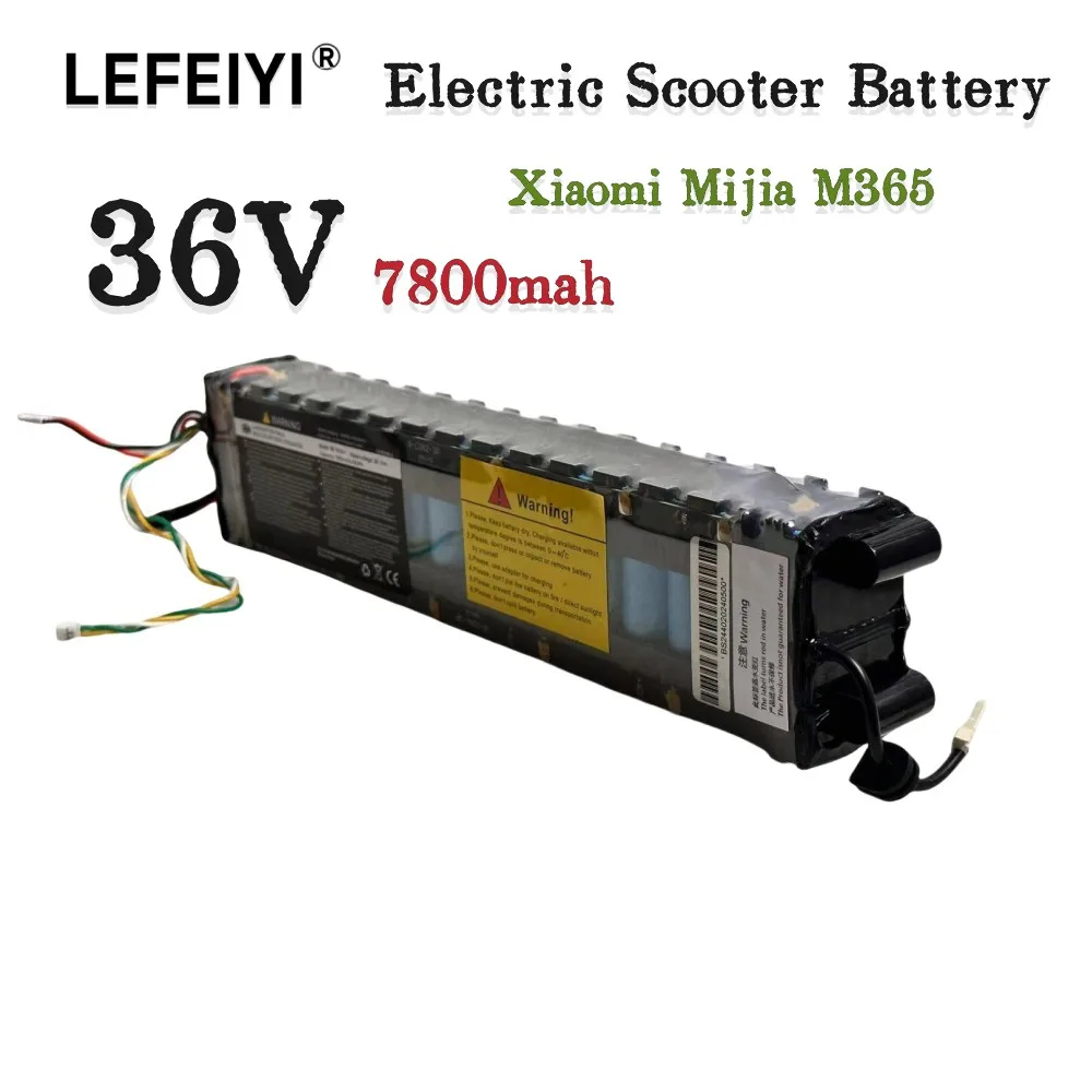 36V 7800mAh Litium Ion Battery Pack NE1003-H Cell Communication Interface for Xiaomi M365 Electric Scooter