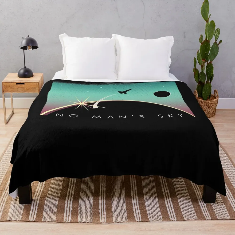 

People Call Me Space No Mans Sky Logo Boys Girls Throw Blanket Plaid Luxury Thicken Thin Thermals For Travel Blankets
