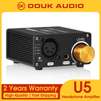 Douk Audio Mini Fully Balanced Headphone Amplifier Stereo Audio Earphone Amp for XLR / 4.4mm Headsets with Volume Control