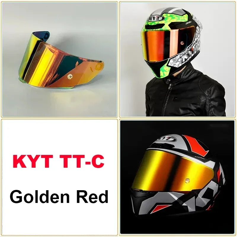 Capacete De Moto Viseira สําหรับ KYT TT หลักสูตรหมวกกันน็อครถจักรยานยนต์ Visor เลนส์ Sunshield กระจก Visera Casco Moto อุปกรณ์เสริม