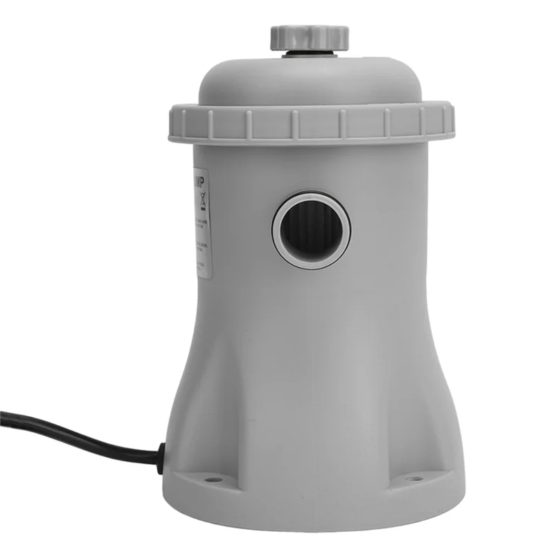 

ABWM-Надувной фильтр для бассейна Насос для фильтров для бассейна Электрический ABS 330 галлонов 16 Вт Энергосберегающий низкий уровень шума для очистки британской вилки