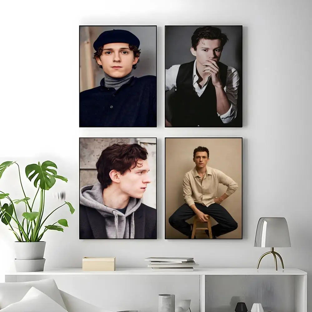 Actor Tom Holland Poster Poster High Quality Wall Art for Home Office Bedroom Living Room Perfect