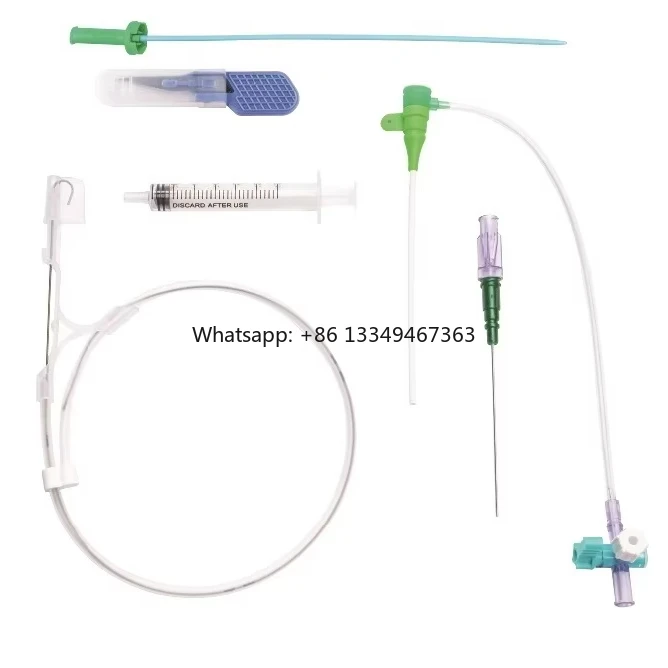 Disposable Vascular Introducer Set Introducer Sheath Kit Introducer Sheath Set