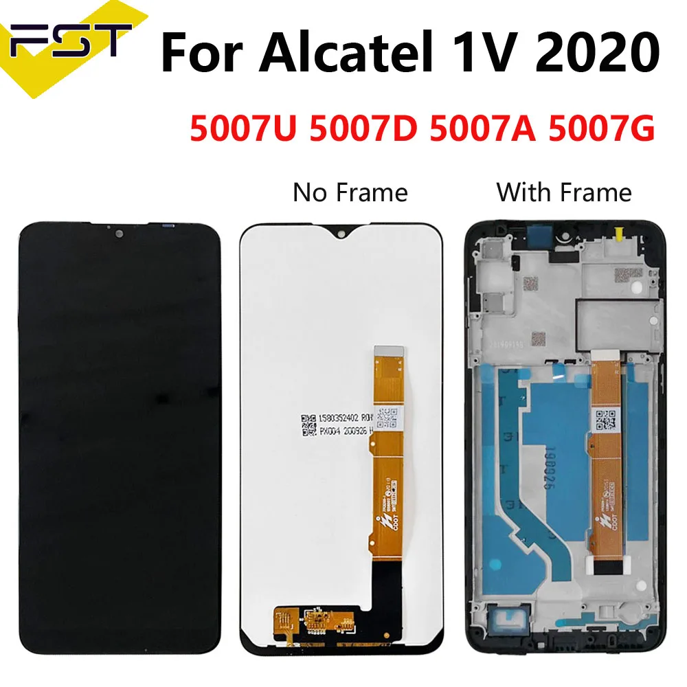 For Alcatel 1S 2020 5028 5028Y 5028A 5028D LCD Display+Touch Screen Digitizer For Alcatel 3L 2020 5029D 5029Y 5029 EEA 5007 LCD