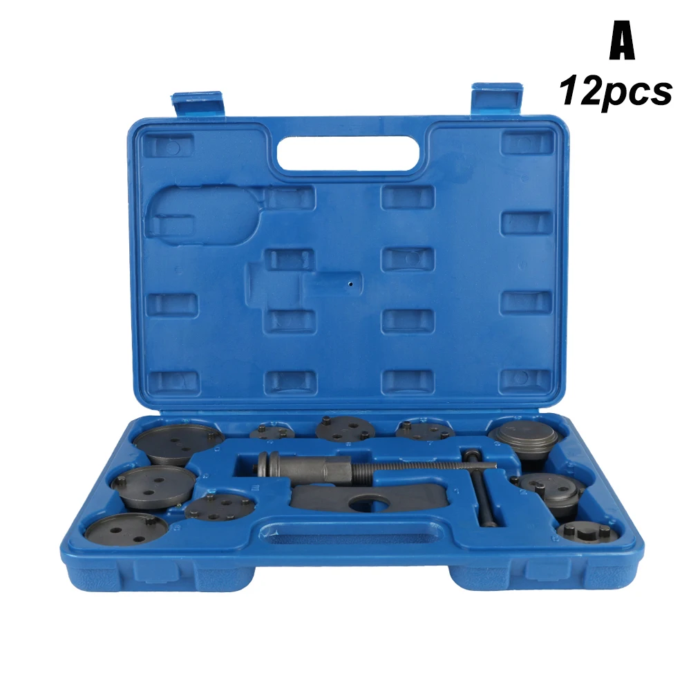 1/12/13 Stuks Auto Schijfrem Pomp Remklauw Verwijderen 10 Zuiger Adapter Compressor Set Rewind Terug rem Reparatie Tools Auto Accessoires