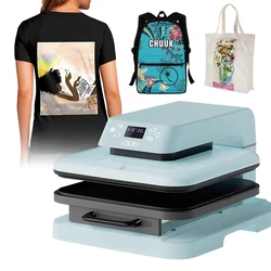 BHUNITY Auto Heat Press Machine Work with DTF Printing for Sublimation Vinyl Heat Transfer Projects