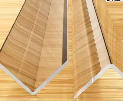

Acrylic transparent corner protection strip Right Angle Plastic bar L-shaped External corner anti-collision strip