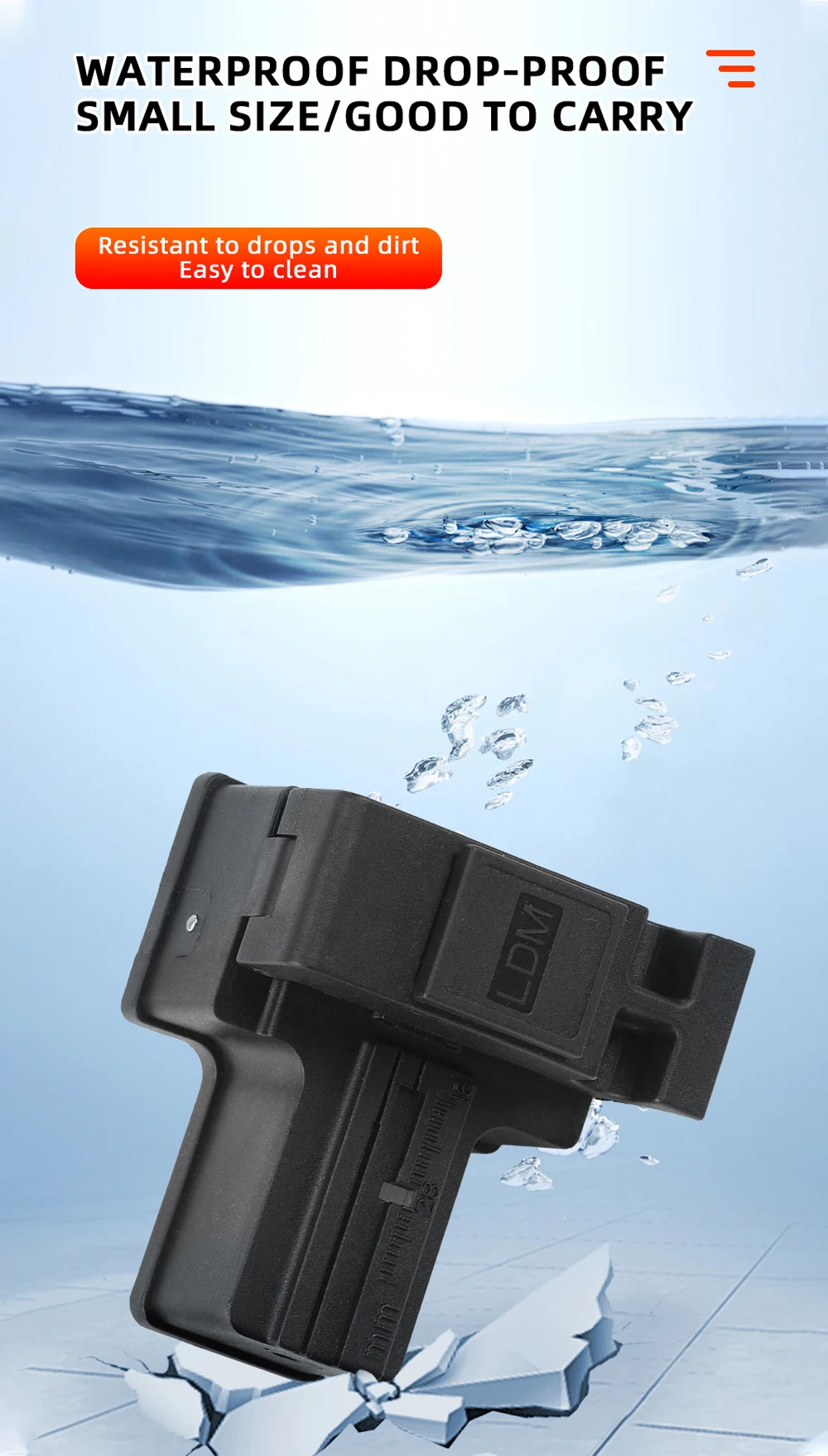 ZoeRax Mini-Glasfaser-Cleaver: Hochpräzises automatisches Werkzeug mit Rückführung für FTTH-Kaltverbindungen – ABS-Faserschneider – Detail 5