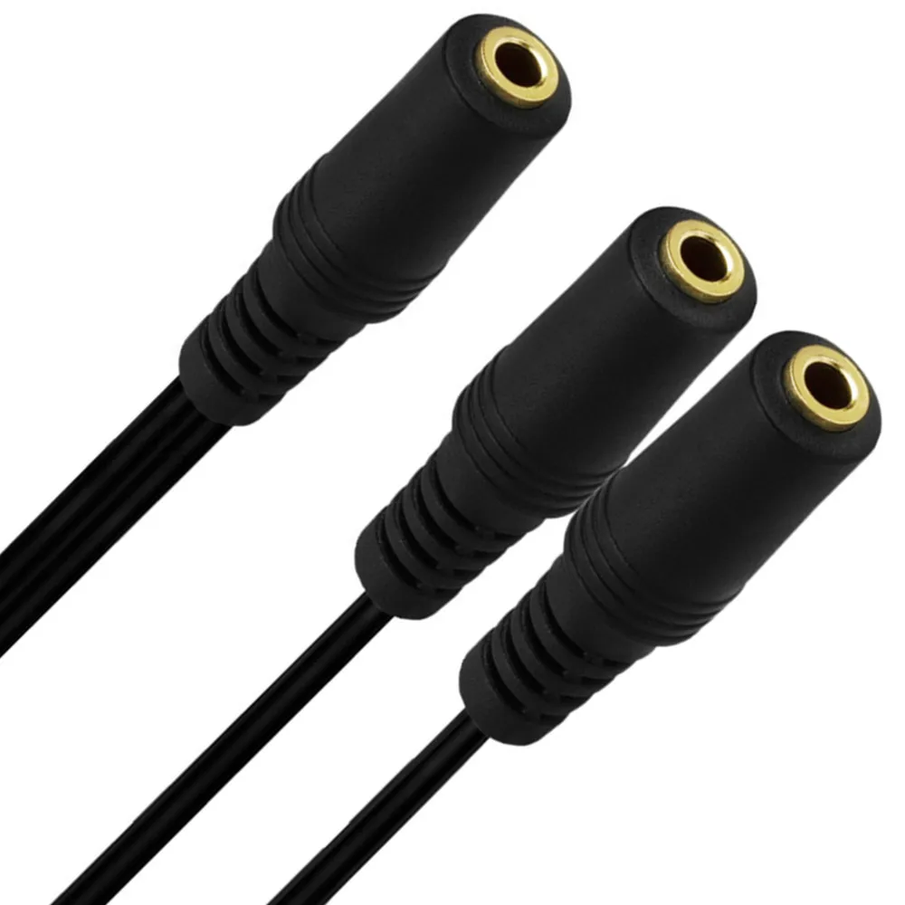 ST3.5 extension cable 1 minute 2 DC3.5 bus audio extension cable 1 minute 2DC3.5 bus to 2DC3.5 bus