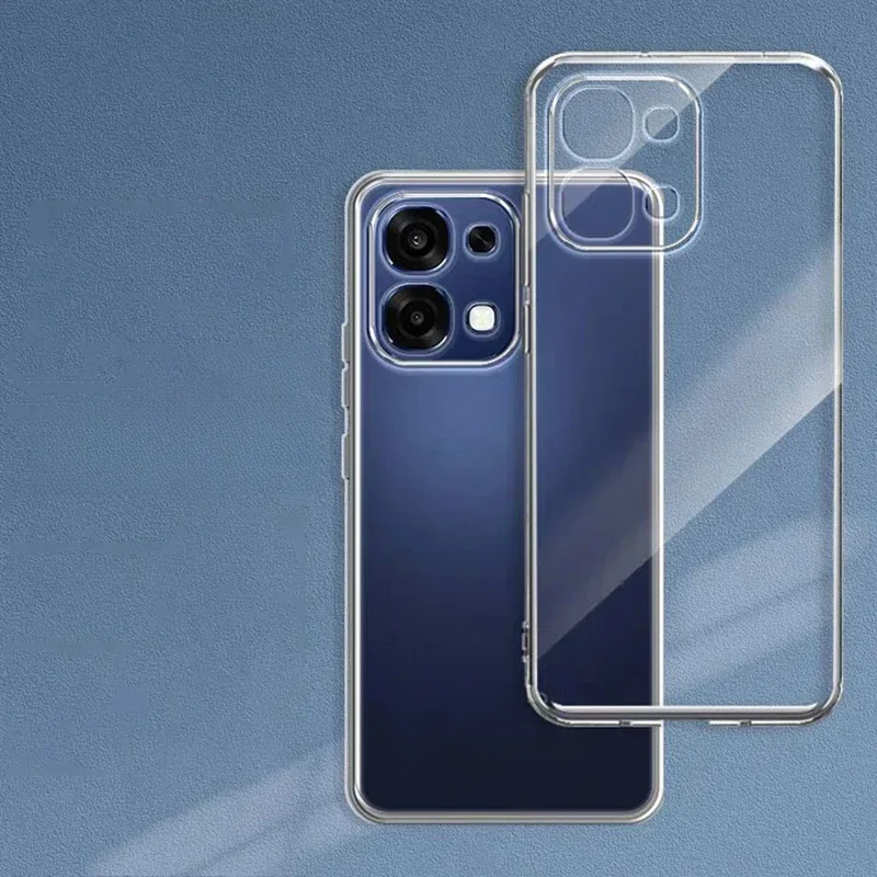حافظة لهاتف OPPO A6 Pro رفيعة للغاية وشفافة من البولي يوريثان الحراري غطاء خلفي ناعم لهاتف OPPO A6 Pro 5G A6Pro 4G حافظة شفافة مصد OPPOA6Pro