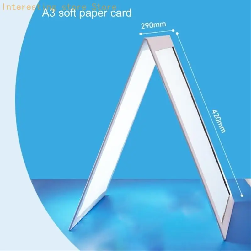 Faltbarer Schreibtisch-Lichtdiffusor aus Pappe für Produktfotografie 55KC – Detail 3