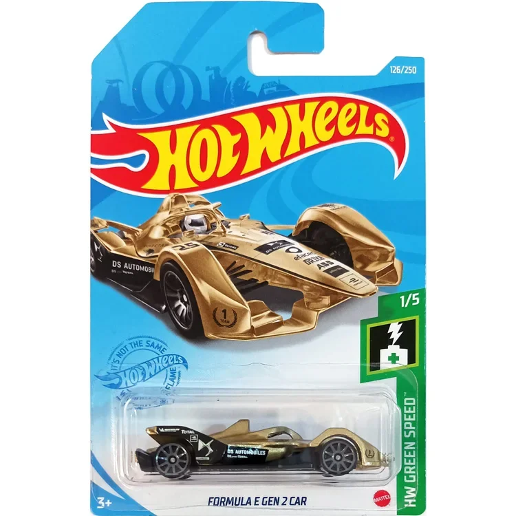 Hot Wheels 1:64  FORMULA E GEN 2 CAR HW-4-TRAC ROBORACE ROBOCAR Collection of die-cast alloy model gifts