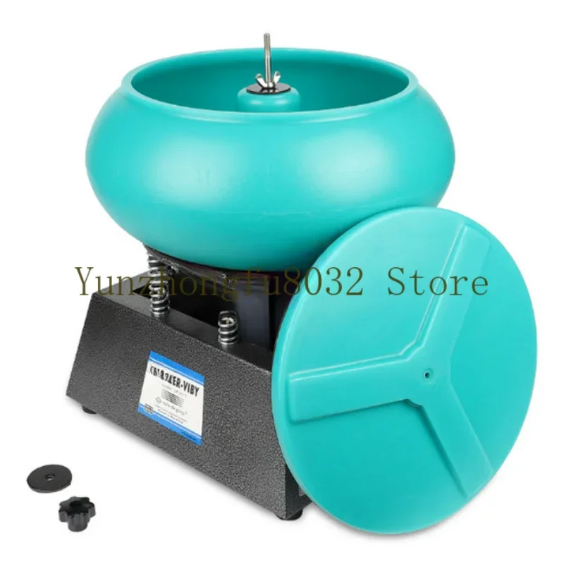 LS-3800 17'' Vibratory Tumbler Vibrating Polishing Machine for Stone and Jewelry Polishing