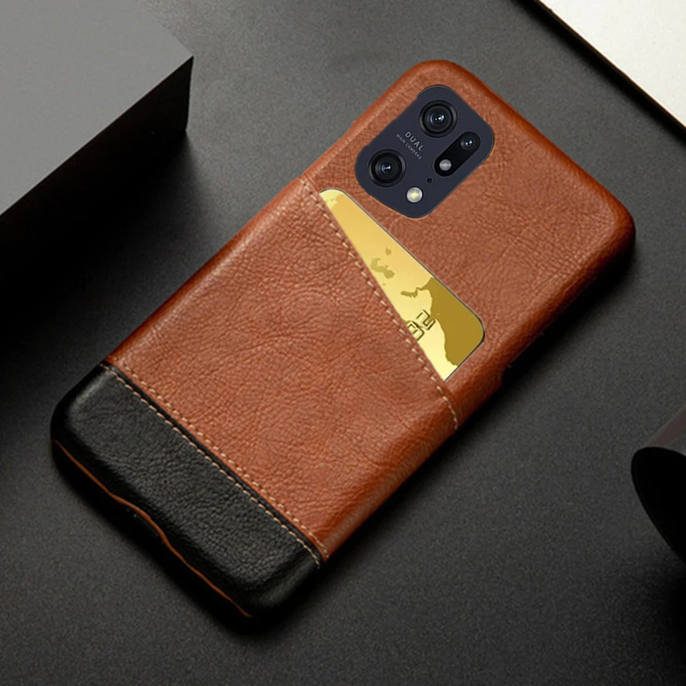 محفظة ل ممن لهم البحث X5 برو حافظة ممن لهم البحث X3 X5 برو غطاء مختلط لصق بو الجلود حامل بطاقة الائتمان غطاء ل البحث X5 برو