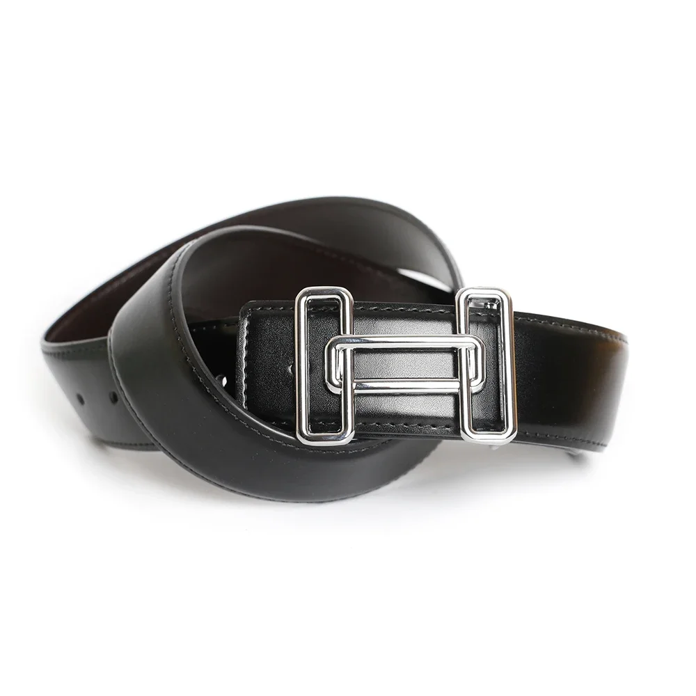 

New Business Luxury Designer Brand Pin Buckle Belt Men High Quality Women Genuine Real Leather Dress Strap for Jeans Waistband