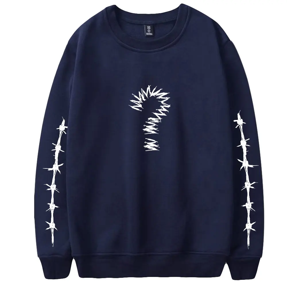 Jake Webber sweatshirt tanpa topi grafis, pullover kaus kasual unisex lengan panjang bermotif