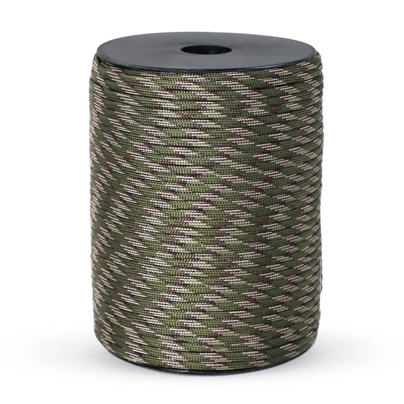 Durchmesser 4MM 9-Adriges Rollenband 50M Seil Geeignet für Zeltverstärkung, Windseil-Verstärkung, Armband DIY Weben, Rucksack-Bi – Detail 23