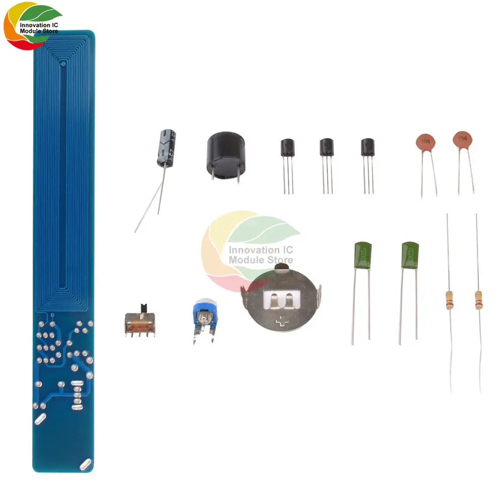 DC3-5V Eenvoudige Metaaldetector Elektronische Kit Diy Metalen Detector Kit Diy Technologie Training Lassen Metalen Detector Module