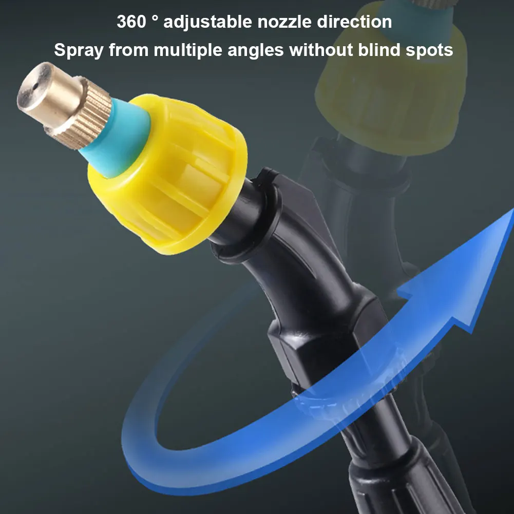 5L/8L Electric Sprayer with USB Rechargeable Handle and Telescopic Wand Garden Sprayer Plant Sprayer for Lawn Garden Cleaning