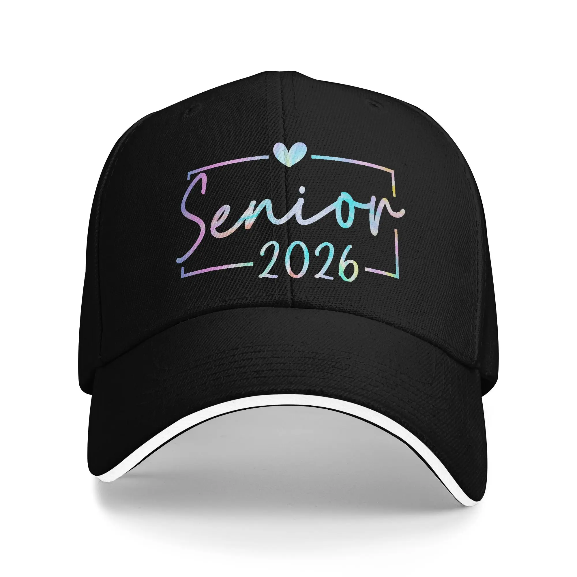 Class of 2026 Senior Graduation Golf Cap Merch Stylish  Sun Caps For Men Women Golf Headewear  Adjustable Fit