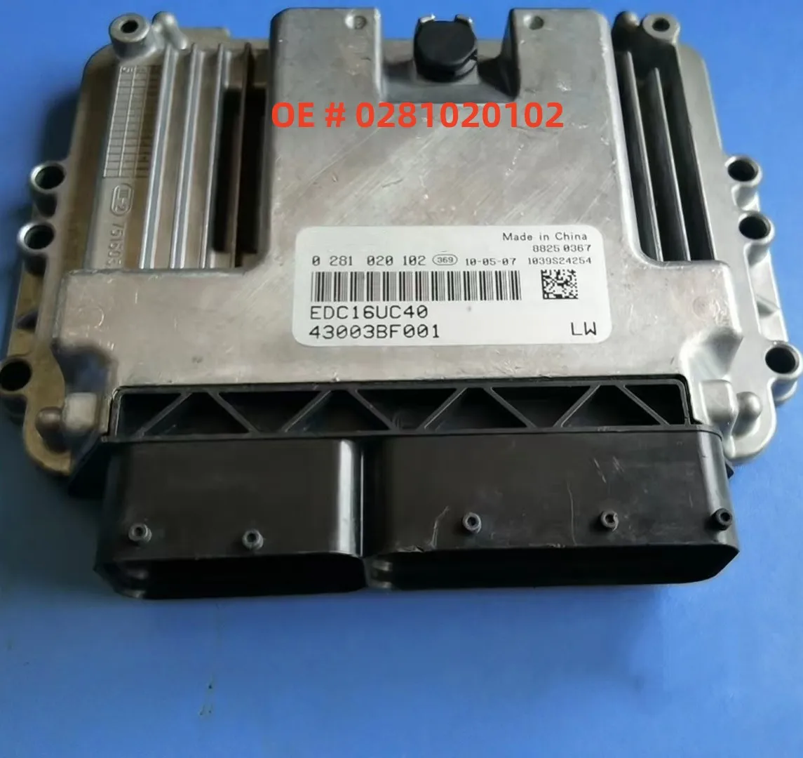 0281020102 Engines Computer Board ECU EDC16UC40 For Dolica Chaochai