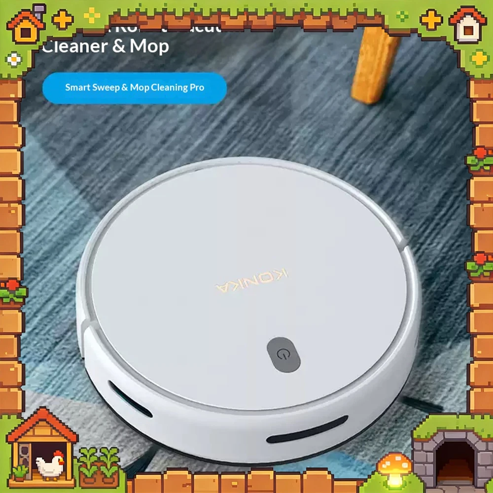 KANKA KC-C21 Sweeping Robot Vacuum automatic recharging Automatic obstacle avoidance Border cleaning Fixed point cleaning