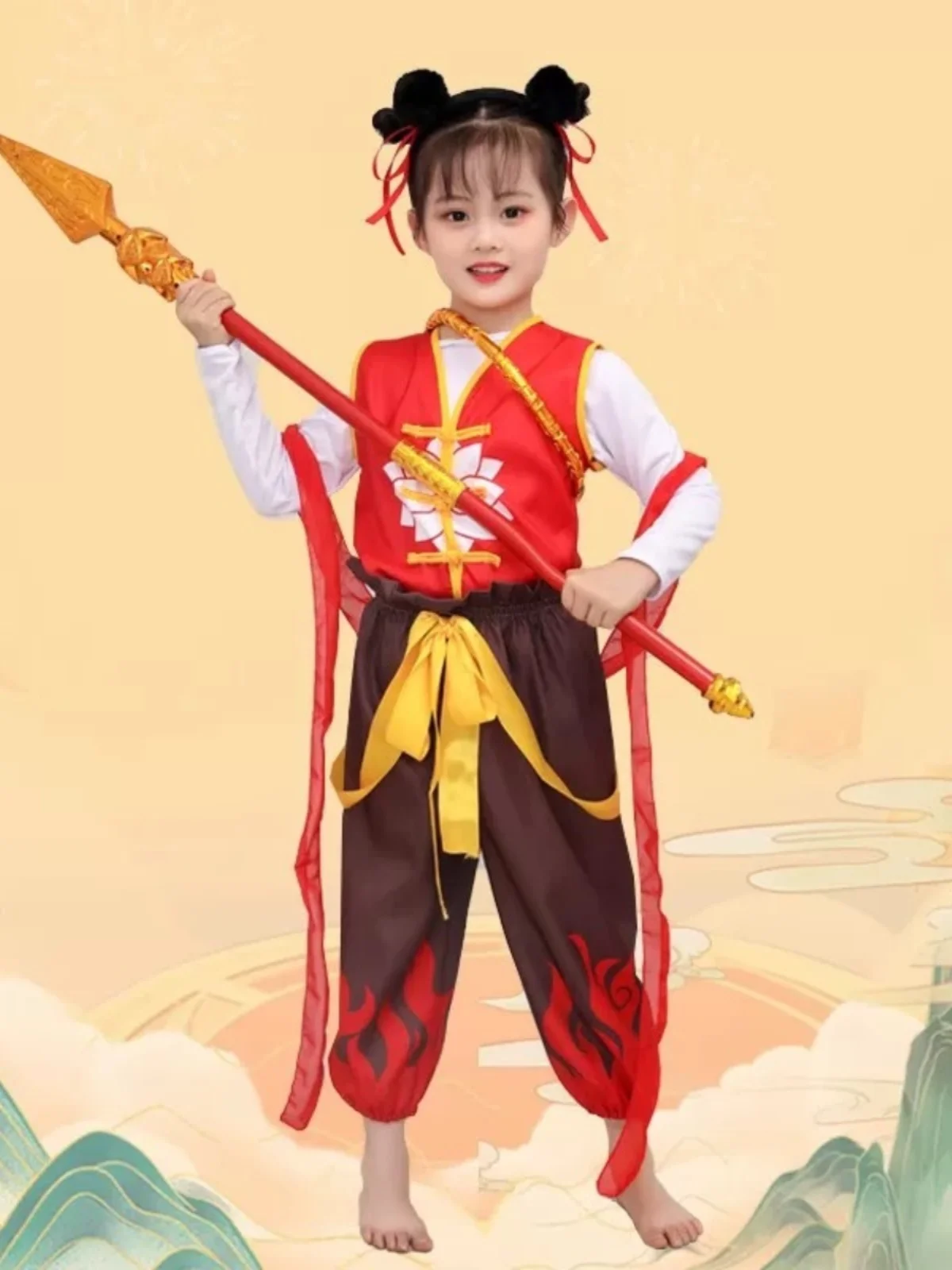 

Детский карнавальный костюм с героями мультфильмов на Хэллоуин и детский день Zheta Magic Child Sea, одежда для выступления на сцене