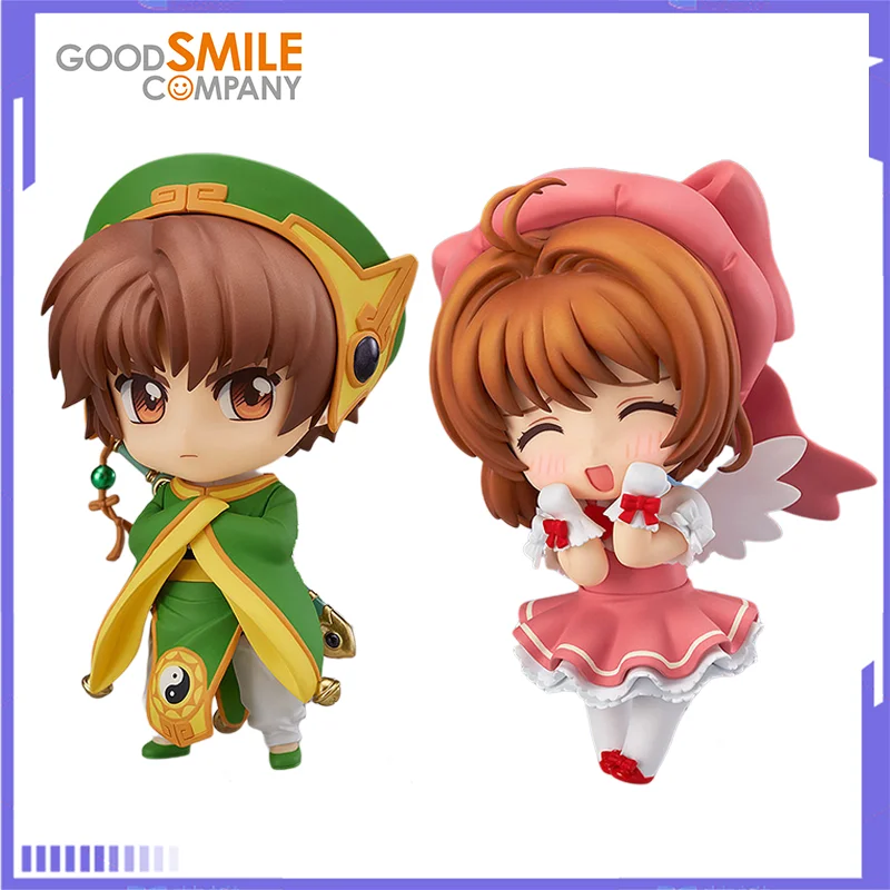 

Фигурка Nendoroid Good Smile GSC Company: Кардкаптор Сакура Киномото и Сяоран Ли со сменными лицами, аниме-фигурка