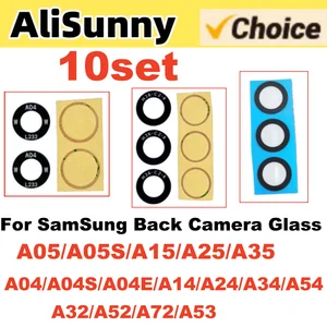 Bilashmart 10 Back Camera Glass Lens Samsung Galaxy A05 A15 A25 A35 A55 A04 A14 A24 A34 A54 A04E A04S A52 A32 A53 A72 glass Fix