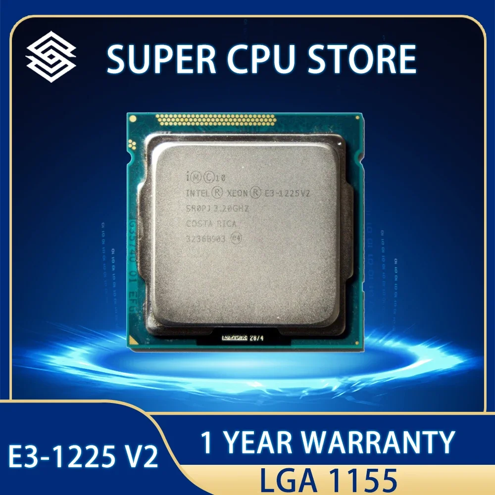 

Процессор Intel Xeon E3-1225 v2 E3 1225v 2, процессор 8 Мб 77 Вт E3 1225 v2 3,2 ГГц четырехъядерный четырехпоточный LGA 1155