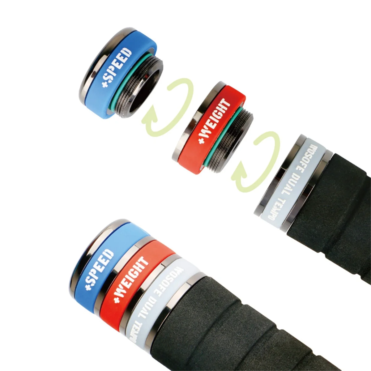 

A51Q-WOSOFE Telescopic Golf Swing Trainer Stick Adjustable Weight Golf Swing Speed Booster Sticks Golf Posture Corrector Aid