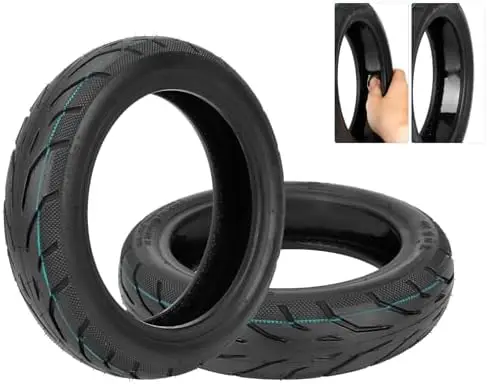 

9x2 9-Inch Tubeless Rubber Tire for Electric Kick Scooter – Self-Sealing Replacement Wheel Part