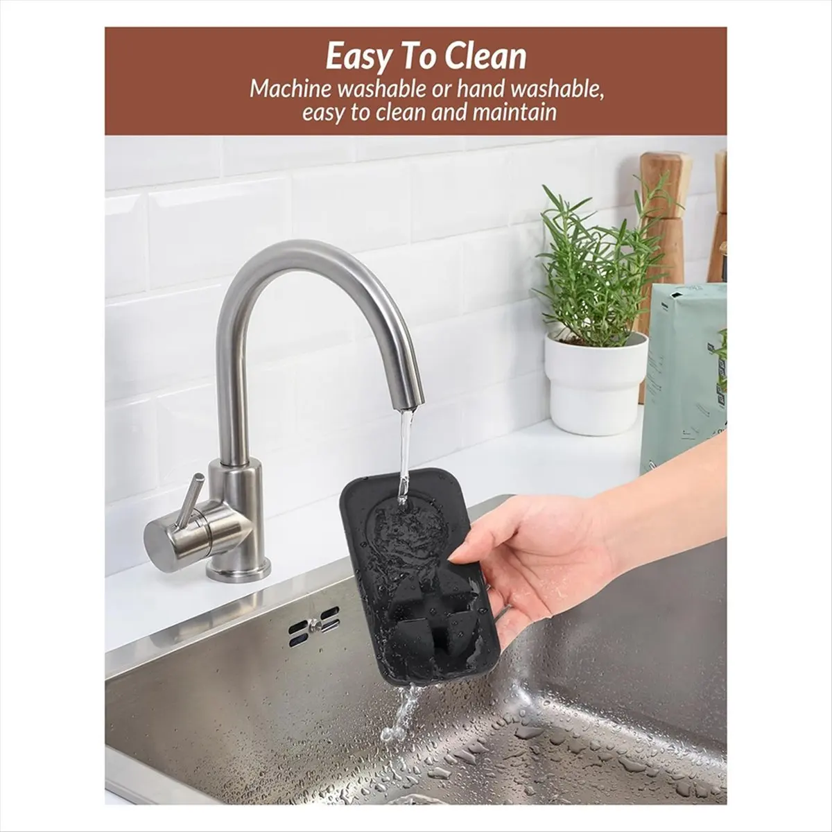 for Luxe Cafe Espresso Machine ES601 Silicone Tamper Holder Non-Slip Accessories
