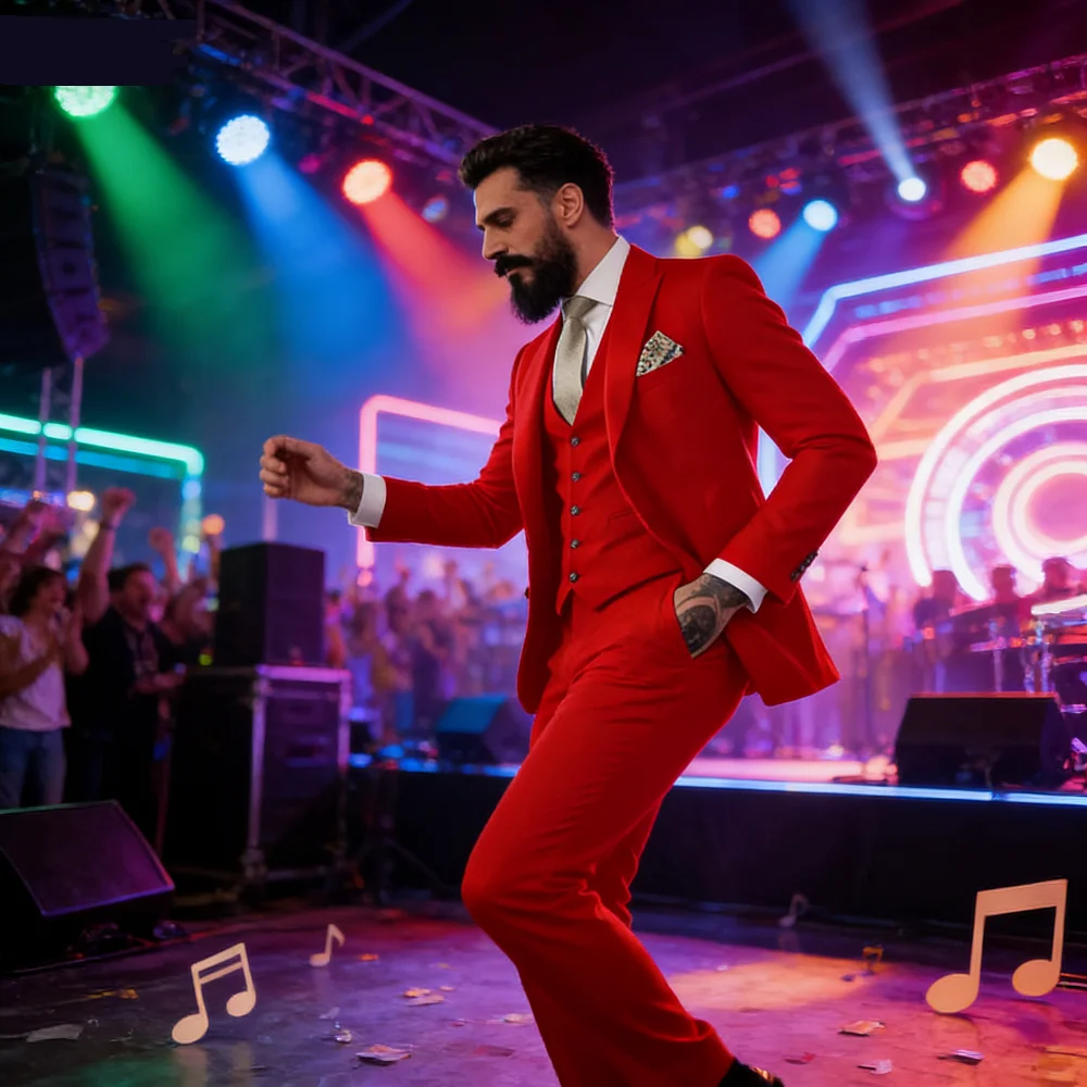 

Высококачественный синий настоящий костюм-тройка для мужчин, приталенный деловой офисный повседневный костюм, повседневная модная вечеринка