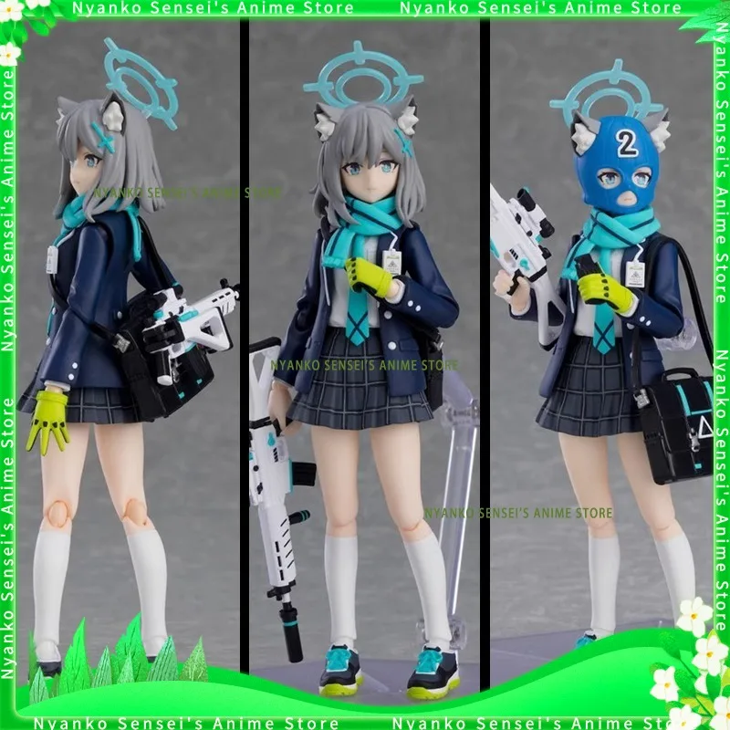 

In Stock Blue Archive Sunaookami Shiroko Figma 14.5cm KO Ver. Action Figure Anime Model Toy Doll Decorative Ornament Collectible