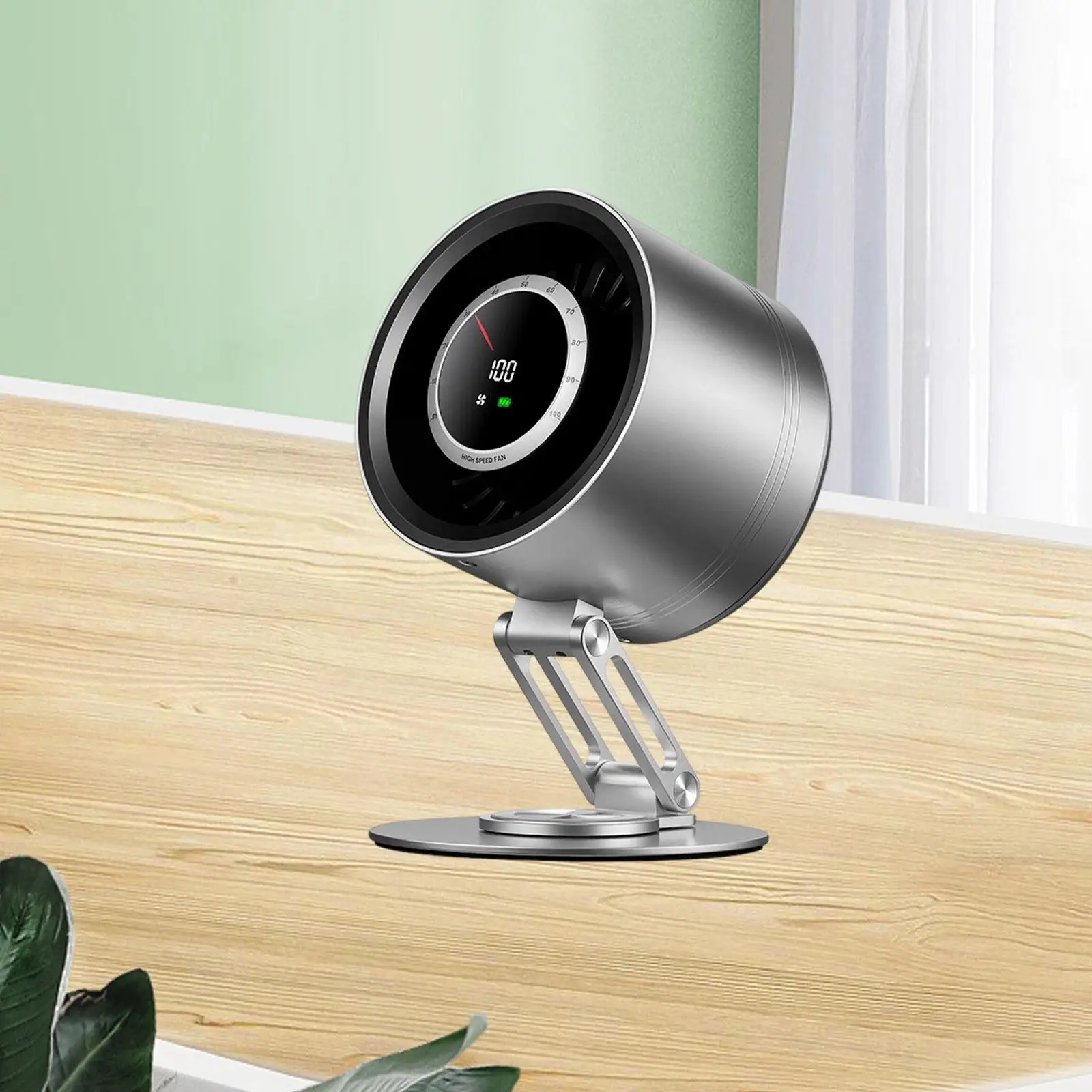 

Настольный вентилятор для путешествий, тихий, для дома, кемпинга, компактный, для летнего пляжа, вращающийся вентилятор