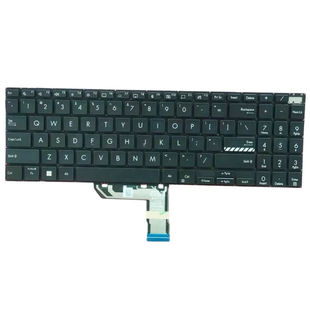 Imagem -02 - Xin-teclado para Notebook Backlight Russo-eua Asus Vivobook Pro 15 Oled M6500 M6500qc M6500xu M6500qh