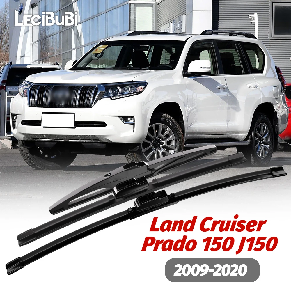 

1set Front & Rear Windshield Wiper Blades Windscreen Wipers For Toyota Land Cruiser Prado 150 J150 2009-2020 2010 Accessories