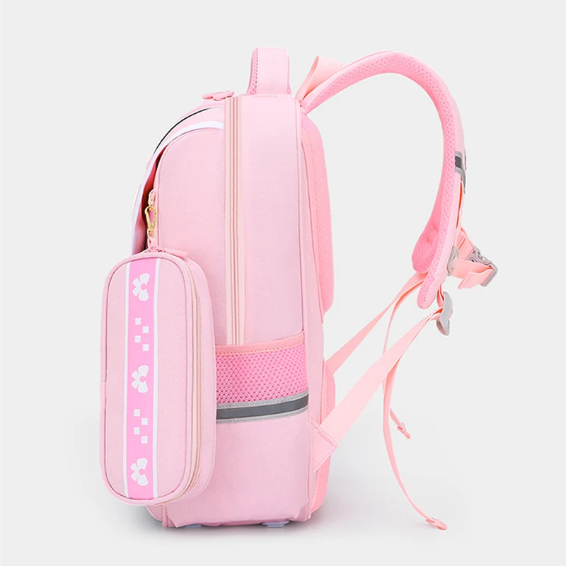 school bag Kids backpack water proof Preschool Ages 6-18 Spine protection Reduce the burden Large capacity