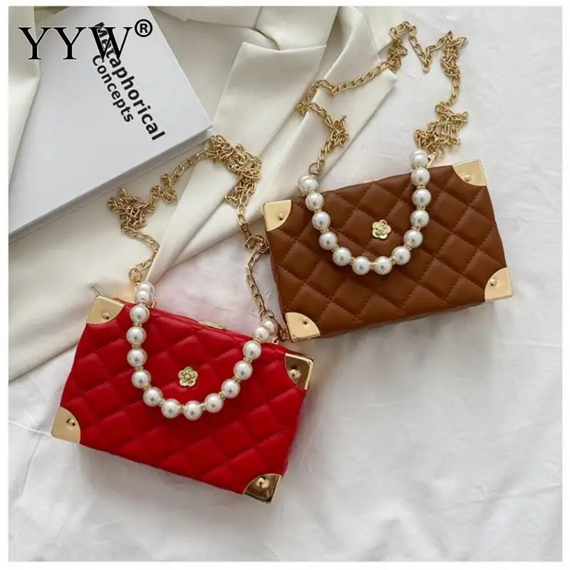 Fashion Luxury Women Clutch Bag Evening Purse Day Clutches Elegant With Pearl Handle Shoulder Bag For Ladies Wedding Party Purse