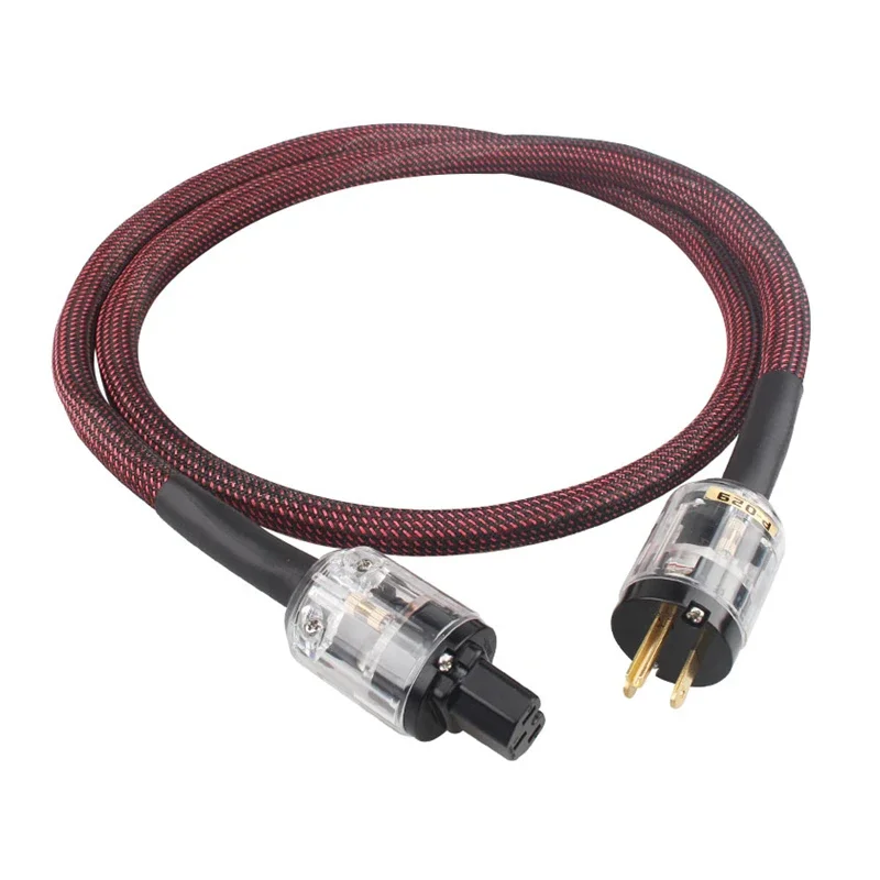 P029 P079 WE Cable de alimentación de CA de amplificador HiFi 15 núcleos Cable de alimentación de Audio C13 15A de cobre enchufe de EE. UU. y UE